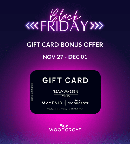 BLACK FRIDAY GIFT CARD BONUS OFFER