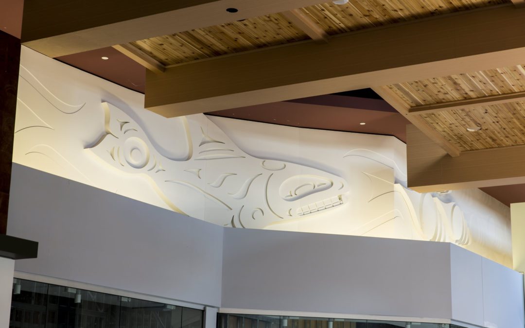 Whale & Salmon Wall Graphics